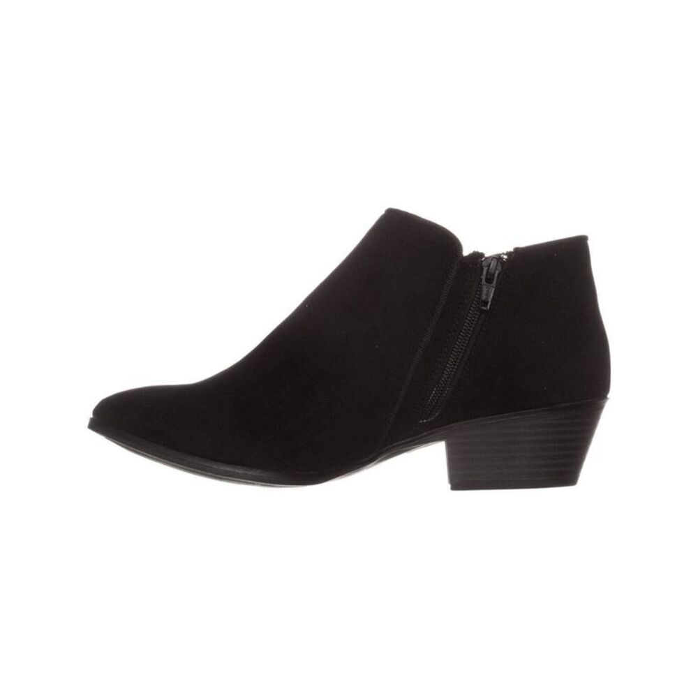 STYLE & COMPANY Womens Black Padded Wileyy Almond Toe Block Heel Booties 7 M - Picture 3 of 4